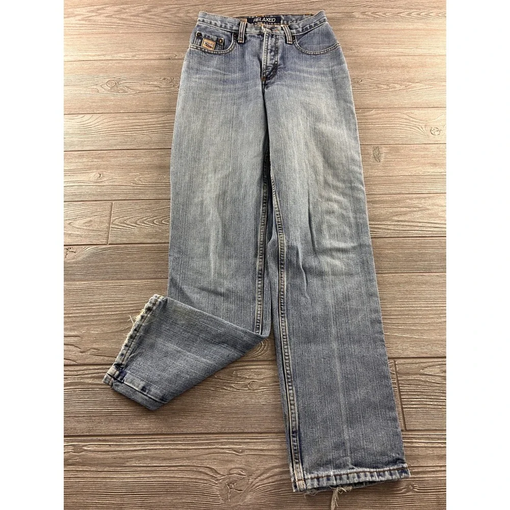 Cruel Girl Light Blue Straight Leg Jeans